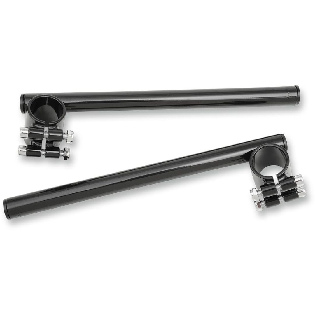 Styre Clip-on Svart Stål EMGO CLIP ON 7/8 33MM BLACK