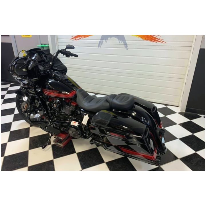 Styre Ez Install Flat Top Svart FAT BAGGERS INC. – bild 3