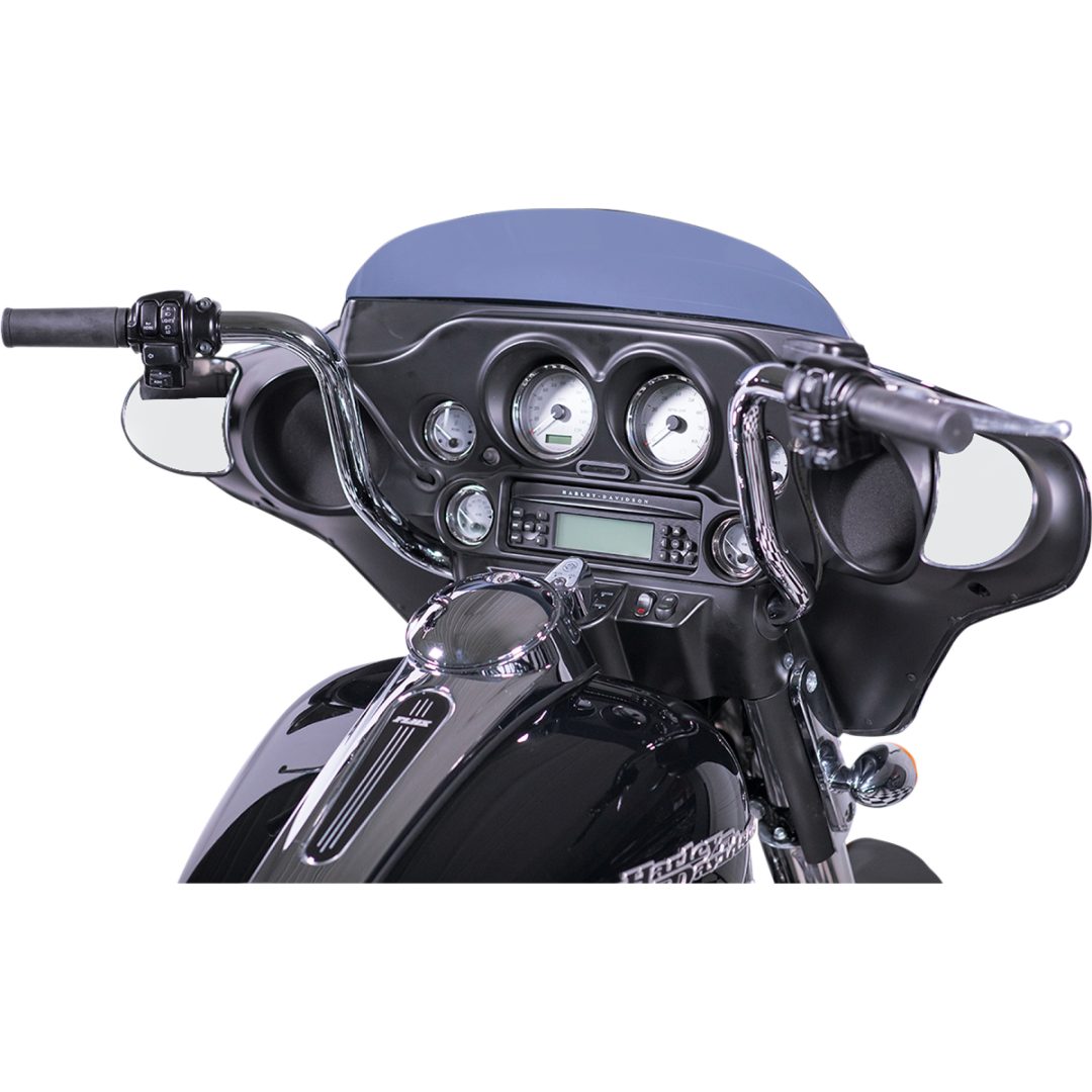 Styre Ez Install Pointed Top Krom/silver FAT BAGGERS INC. Styre – bild 5