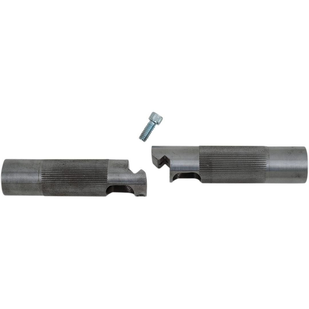 Styre Ez Install Pointed Top Krom/silver FAT BAGGERS INC. Styre – bild 3