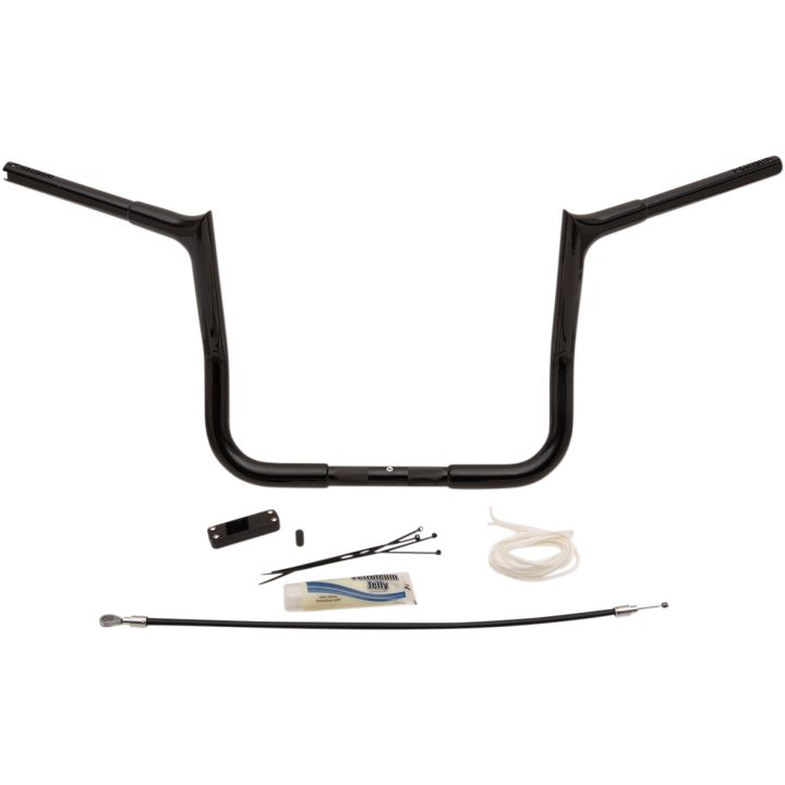 Styre Ez Install Pointed Top Svart Ape Hanger FAT BAGGERS INC. Styre – bild 6