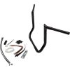 Styre Ez Install Pointed Top Svart Ape Hanger FAT BAGGERS INC. Styre – miniatyr 7