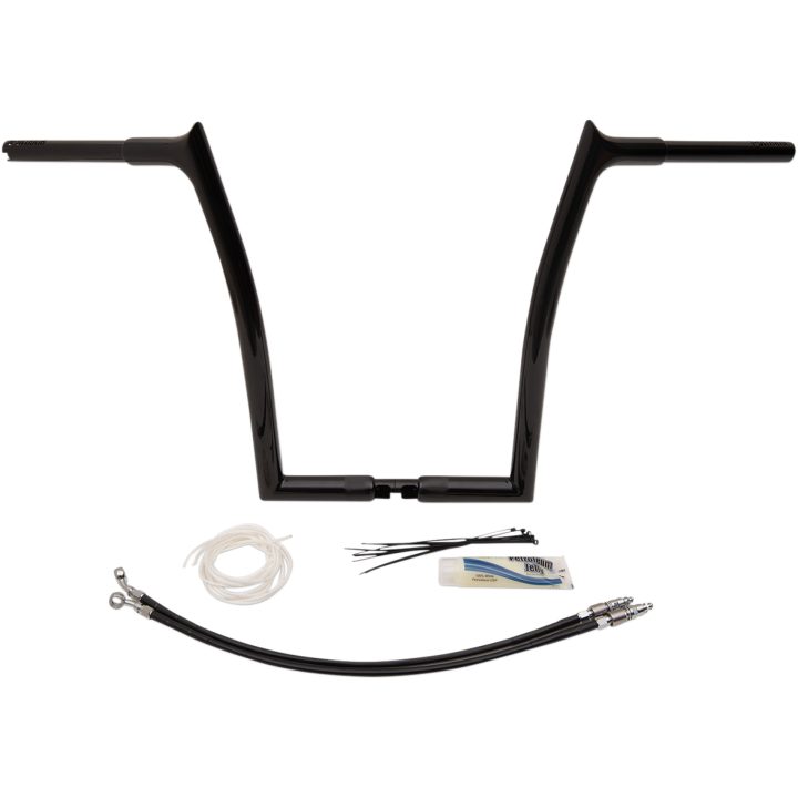 Styre Ez Install Pointed Top Svart Ape Hanger FAT BAGGERS INC. Styre – bild 5