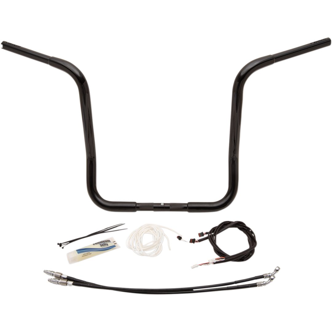 Styre EZ Install Round Top Batwing Svart FAT BAGGERS INC. – bild 6
