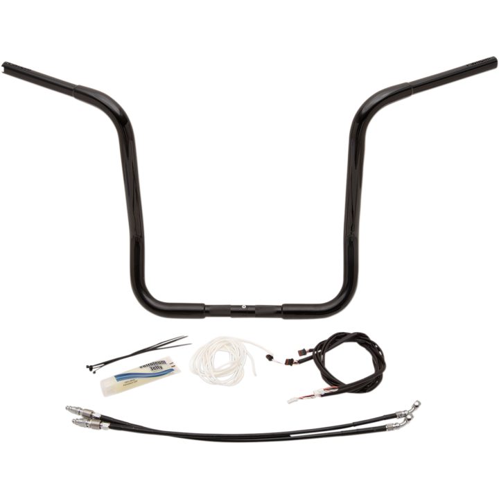 Styre EZ Install Round Top Batwing Svart FAT BAGGERS INC. – bild 6
