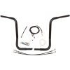 Styre EZ Install Round Top Batwing Svart FAT BAGGERS INC. – miniatyr 1