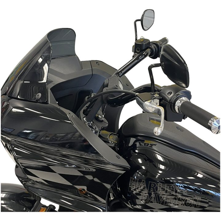 Styre Ez Install Round Top Svart FAT BAGGERS INC. Styre – bild 2