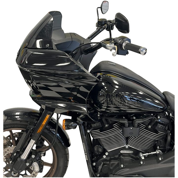 Styre Ez Install Round Top Svart FAT BAGGERS INC. Styre – bild 3