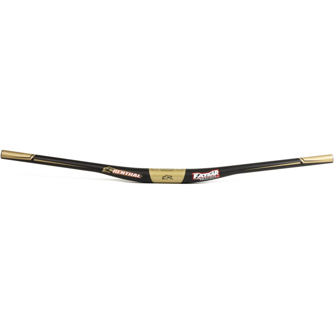 Styre Fatbar 35 Carbon Svart/Guld RENTHAL