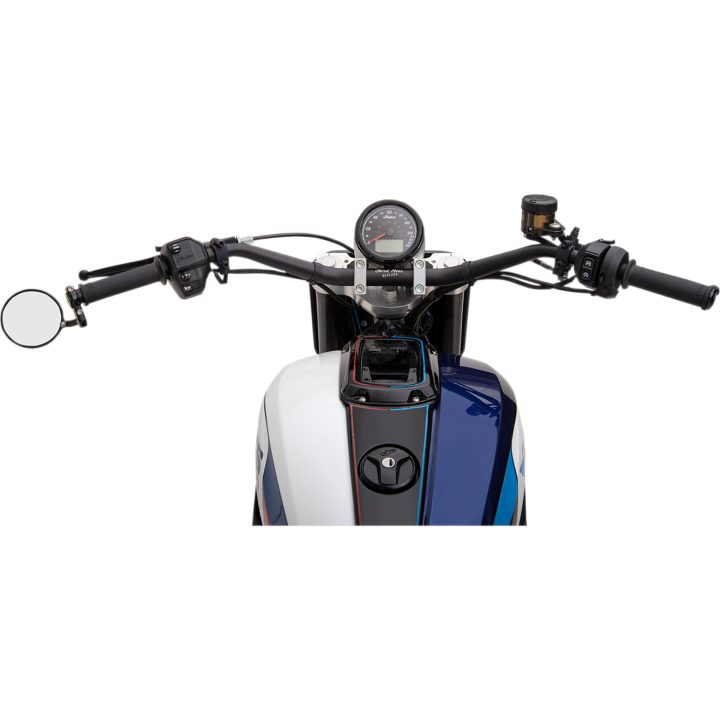 Styre Flat Track 28,6mm Neken Svart / Flu Gul – bild 2