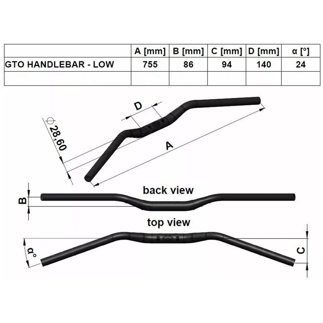 Styre GTO Låg 28.6mm Guld Gilles Tooling Guld / 28,6mm – bild 3