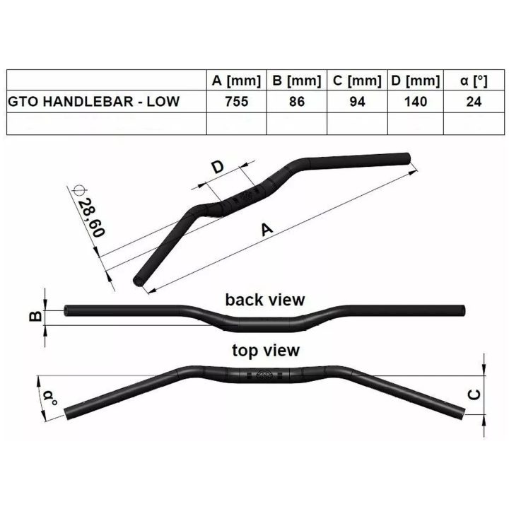 Styre GTO Låg 28.6mm Guld Gilles Tooling Guld / 28,6mm – bild 3