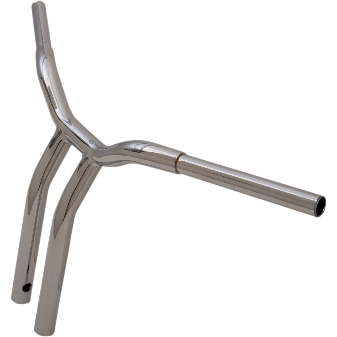 Styre Kage Fighter Svetsade Böjda-risers Krom LA CHOPPERS Styre – bild 2