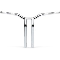 Styre Kage Fighter Svetsade Böjda-risers Krom LA CHOPPERS