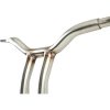 Styre Kage Fighter Svetsade Böjda-risers Silver Stainless Steel LA CHOPPERS Styre – miniatyr 2