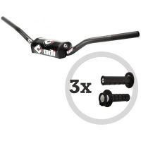 Styre Kit Podium Flight MX + Handtag MX V2 -On Half-Waffled