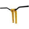 Styre Phatbar & Riser Kit Svart Guld PERFORMANCE MACHINE – miniatyr 2