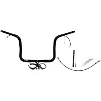 Styre Plug & Play Ez Install 1-1/4" Rund Topp Svart FAT BAGGERS INC.