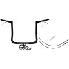 Styre Plug & Play Ez Install 1-1/4" Rund Topp Svart FAT BAGGERS INC. Styre – miniatyr 2