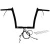 Styre Plug & Play Ez Install 1-1/4" Rund Topp Svart FAT BAGGERS INC. Styre – miniatyr 1