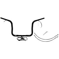 Styre Plug & Play Ez Install 1-1/4" Rund Topp Svart FAT BAGGERS INC.