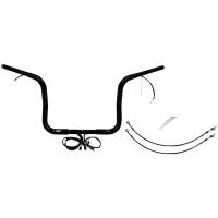 Styre Plug & Play Ez Install 1-1/4" Rund Topp Svart FAT BAGGERS INC.