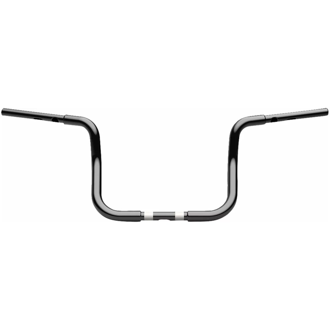 Styre Twin Round Svart LA CHOPPERS