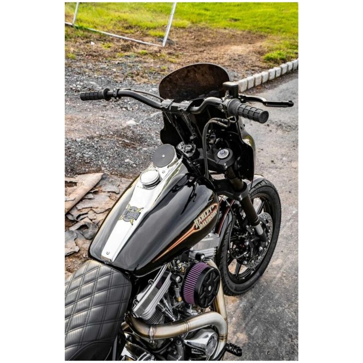 Styre V-Twin Podium Svart ODI – bild 2