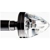 Styreblinkers Mo-blaze Cone Klar/Silver/Polerad MOTOGADGET Blinkers – miniatyr 1
