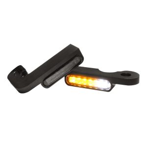 Styrelampor Led Svart/Klar HEINZ BIKES