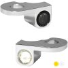 Styrelblinkers Nano Series Amber/Klar/Krom HEINZ BIKES Blinkers – miniatyr 1