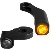 Styrenblinkers Nano Series Klar/Svart HEINZ BIKES