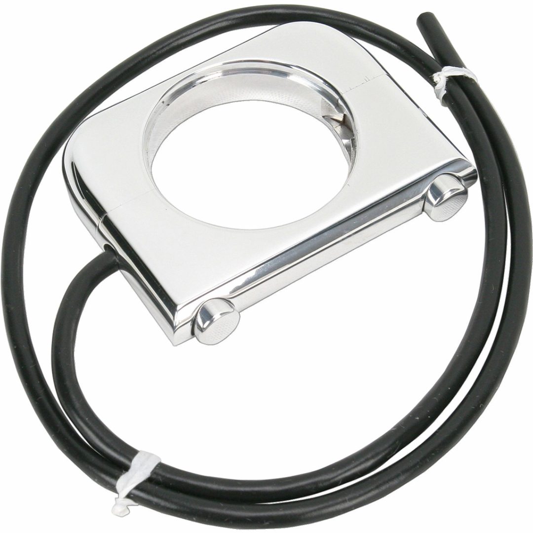 Styrenhetsknapp Slim Line Aluminium Polerad PINGEL