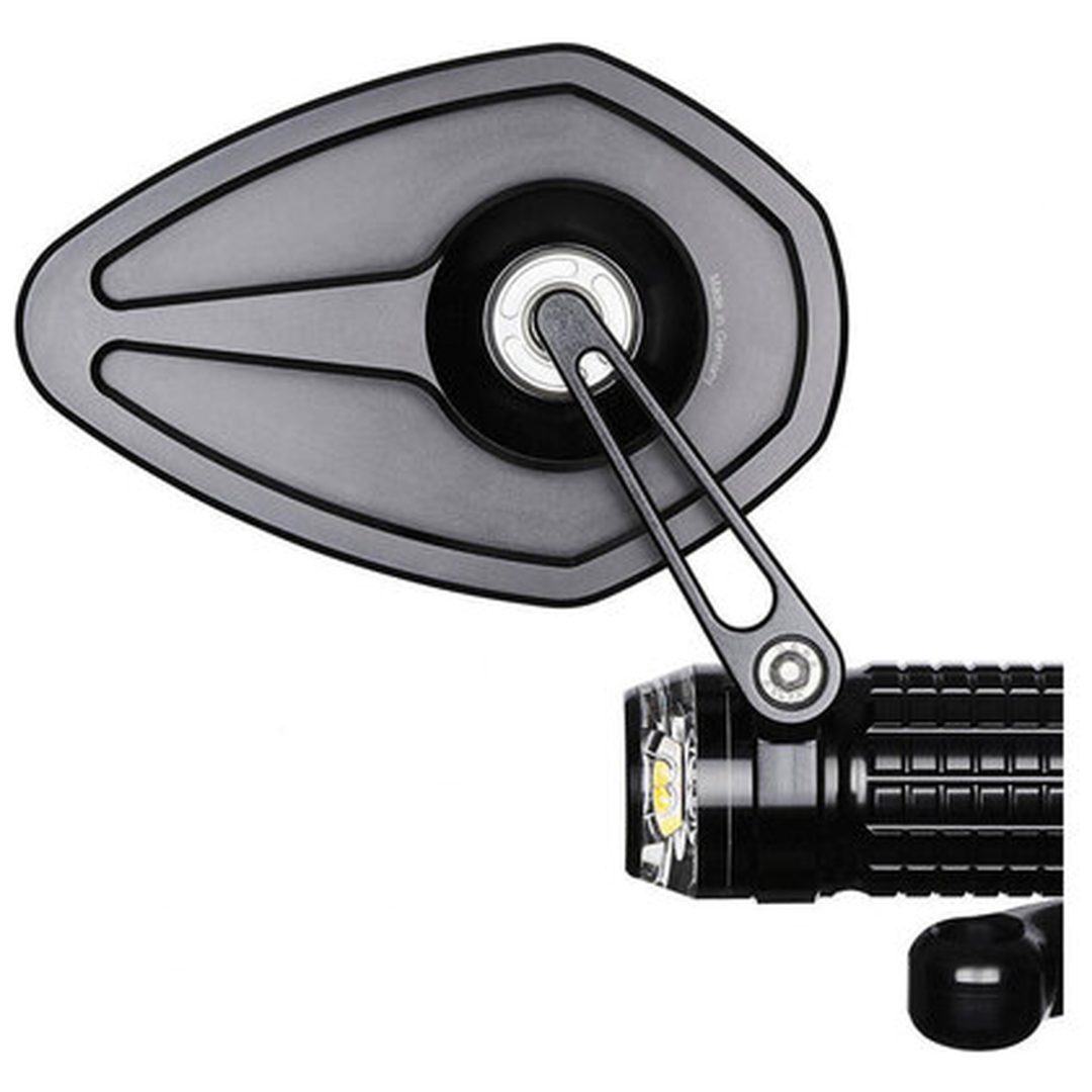 Styresändsbackspegel Mo. View Sport 60 Svart MOTOGADGET