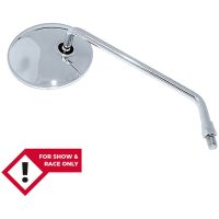 Styresbackspegel Smart Rund Krom HIGHSIDER