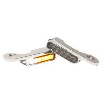 Styrfäst Blinkers Led Klar/Krom/Natur HEINZ BIKES