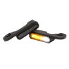 Styrfäst Blinkers Led Klar/Svart HEINZ BIKES Blinkerssats – miniatyr 1
