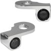 Styrfäst Blinkers Nano Serien Bärnstensfärgad/Klar/Krom HEINZ BIKES Blinkers – miniatyr 2