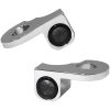 Styrfäst Blinkers Nano Serien Bärnstensfärgad/Klar/Krom HEINZ BIKES Blinkers – miniatyr 4