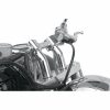 Styrfäste Kickback Silver Chrome Pullback BARON RISERS KICKBACK 1" – miniatyr 1