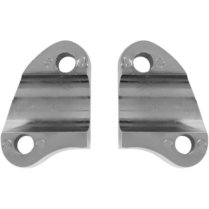 Styrfäste Krom/silver Aluminium DRAG SPECIALTIES RISER CLAMPS H/BAR – bild 2
