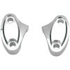 Styrfäste Krom/silver Aluminium DRAG SPECIALTIES RISER CLAMPS H/BAR – miniatyr 1