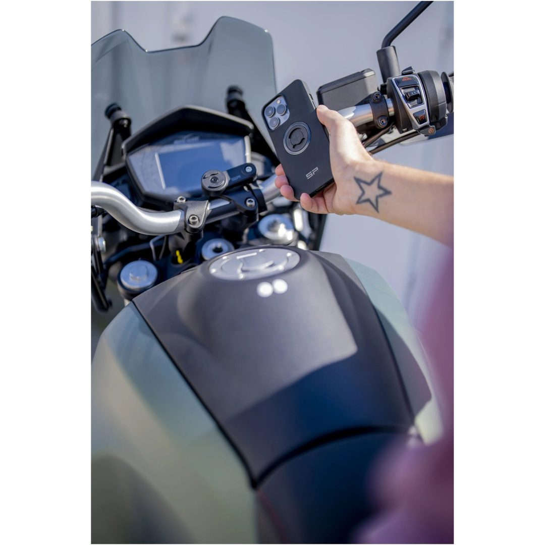 Styrfäste Moto Mount Lt Svart SP CONNECT Fäste – bild 6