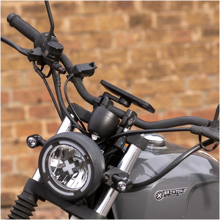 Styrfäste Moto Mount Lt Svart SP CONNECT Fäste – bild 7