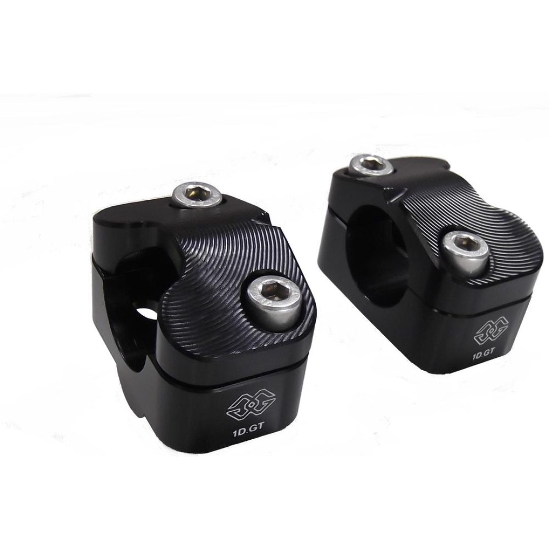 Styrfäste / Riser 1D GT 28.6mm Gilles Tooling Svart 28.6mm