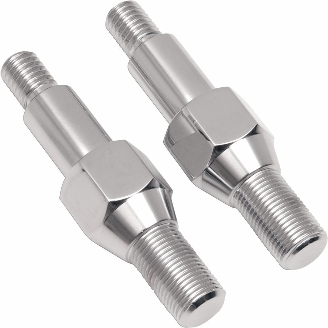 Styrfäste Riser Stud För Springers Krom/silver DRAG SPECIALTIES RISER STUDS 88-06 FXSTS