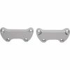Styrfäste Scalloped Krom Aluminium DRAG SPECIALTIES – miniatyr 1