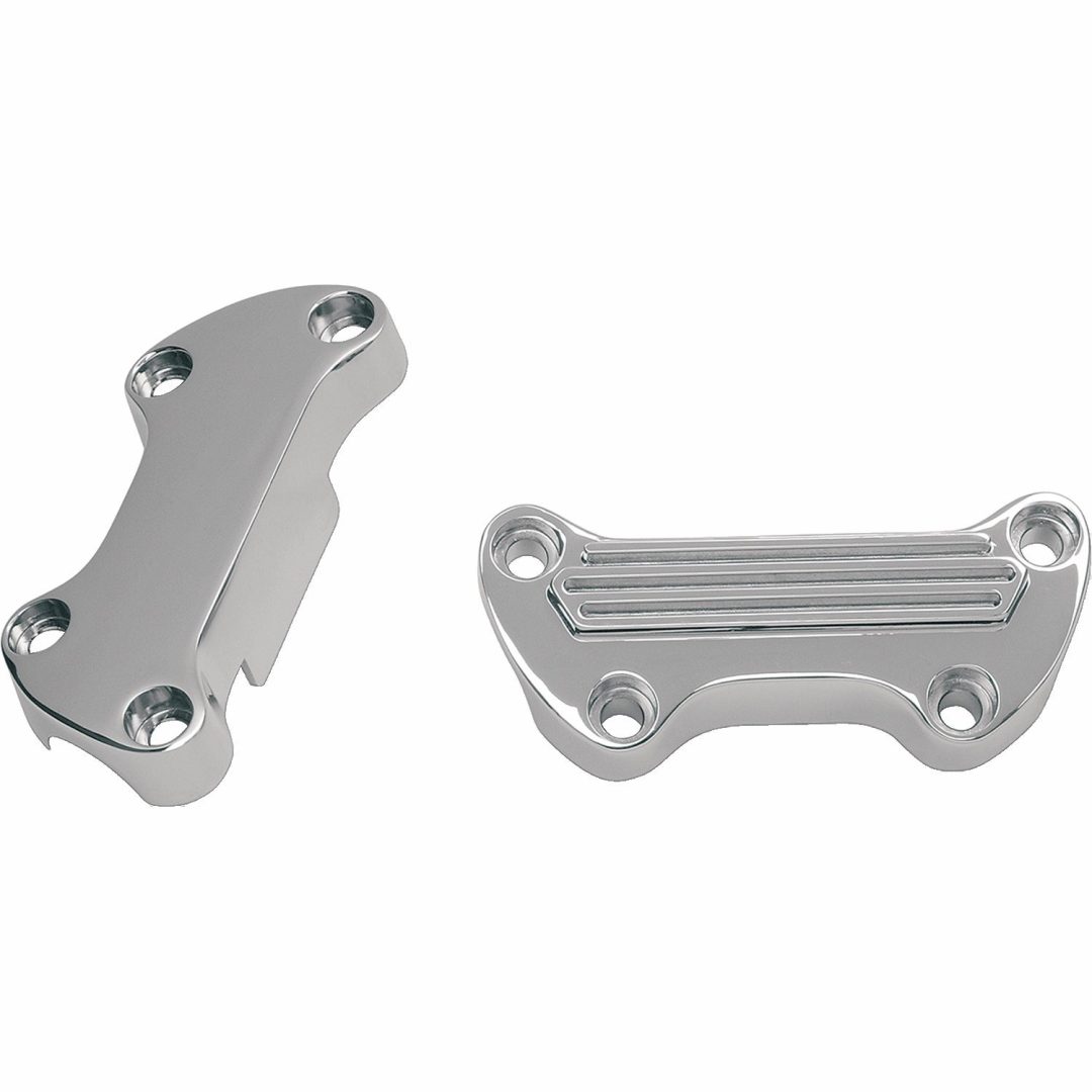 Styrfäste Smooth Krom Aluminium DRAG SPECIALTIES HBAR CLMP W/SK 73-12FX XL
