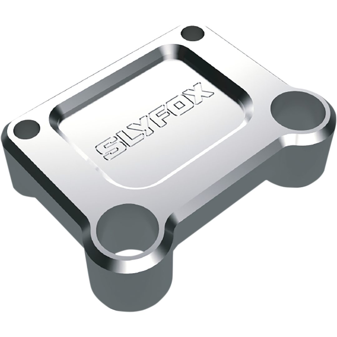 Styrfäste T-bar Adapter Silver Aluminium SLYFOX Handlebar adapter