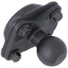 Styrfäste T-lock Holder Svart SW-MOTECH Fäste – miniatyr 3